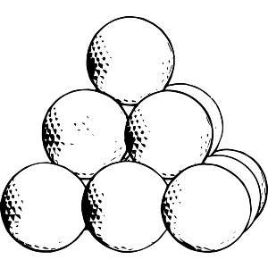 Golf Ball Pile