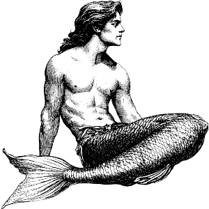 Merman Sitting