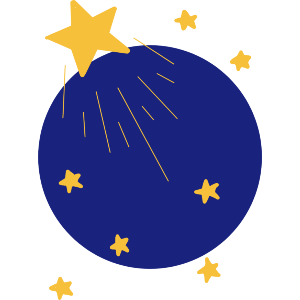 Shooting Star Over The World