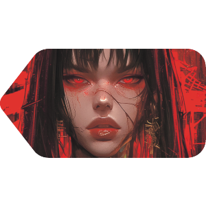 Witch Goth Cybergoth Cyberpunk Girl Sci-fi