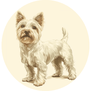 Westie Dog Standing