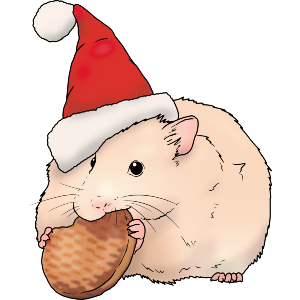 Christmas Cookie Hamster