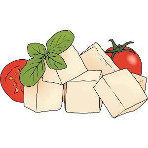Feta Cheese, Tomato & Basil