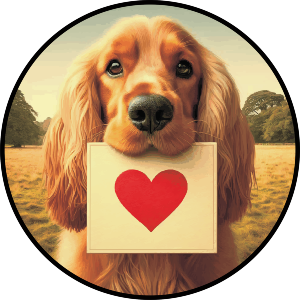 Cocker Spaniel Love Note