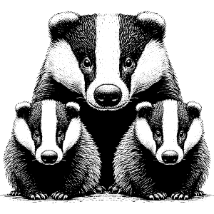 Badger Family