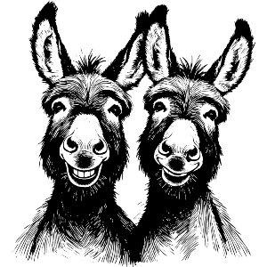 Happy Donkeys