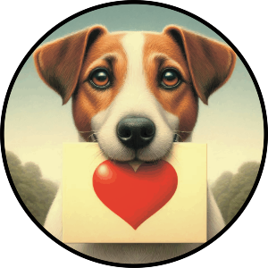 Jack Russell Love Note