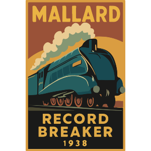 Mallard Steam Train