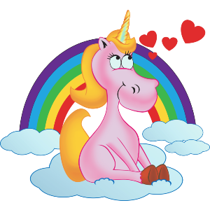 Unicorn and Rainbow