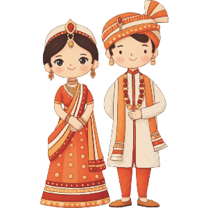 Indian Wedding Couple