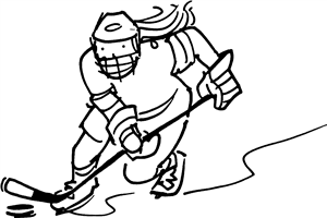 Ice Hockey Player