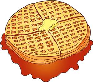 Waffles With Syrup