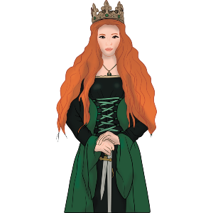 Red-Haired Medieval Warrior
