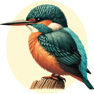 Resting Kingfisher