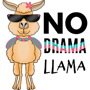 A Llama Living Stress Free