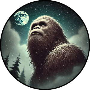 Sasquatch By Moonlight