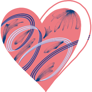 Asymmetrical Heart Design