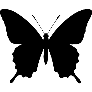 Butterfly Silhouette 