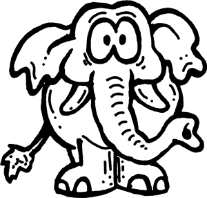 Worried Elephant