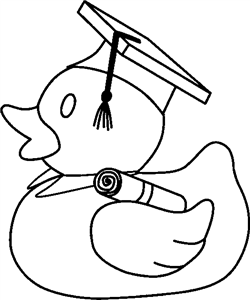 Graduation Duck