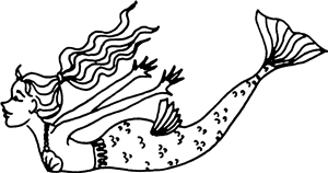Swimming Mermaid