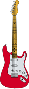 Red Electric Guitar