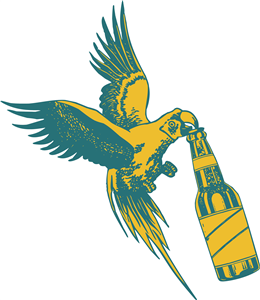 Parrot With Beer