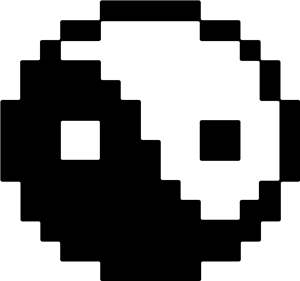 Pixel Yin & Yang