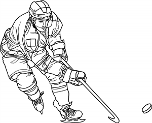 Ice Hockey Player