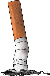 Stubbed Out Cigarette