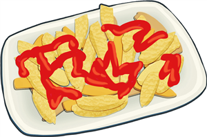 Chips With Tomato Sauce