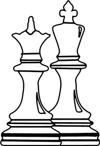Chess Queen & King
