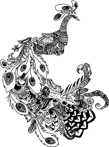 Detailed Peacock