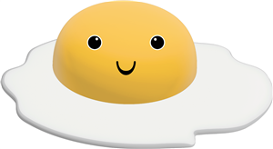 Cute Egg Face