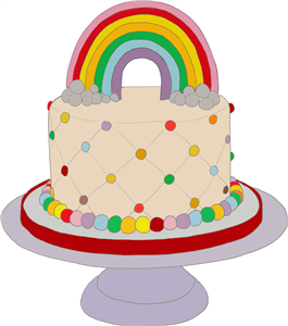 Rainbow Cake