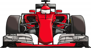 Red Race Car