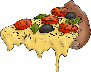 Cheesy Italian Pizza Slice