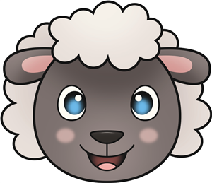 Happy Sheep Face