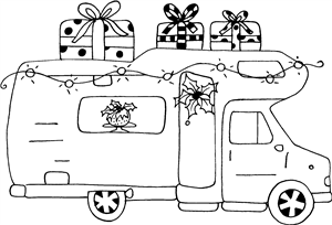 Christmas Motorhome