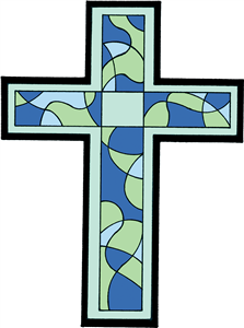 Stained Glass Cross