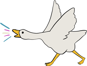 Trans Pride Goose