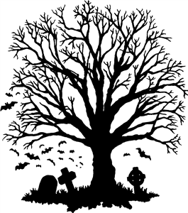 Tree With Graves