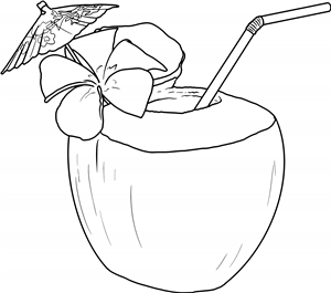 Tropical Coconut Drink