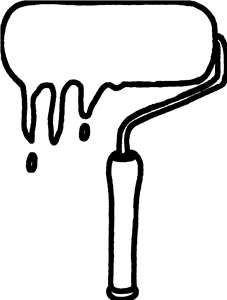 Drippy Paint Roller
