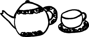 Teapot & Cup