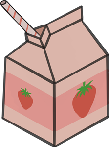 Strawberry Milk Carton