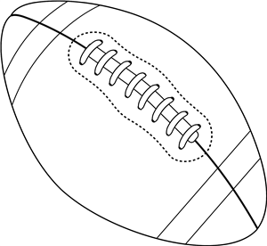 Leather Rugby Ball