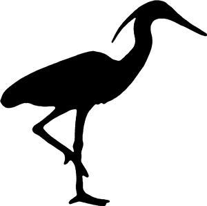Heron Silhouette