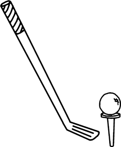 Golf Club & Ball