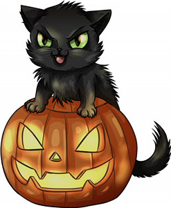 Halloween Kitten